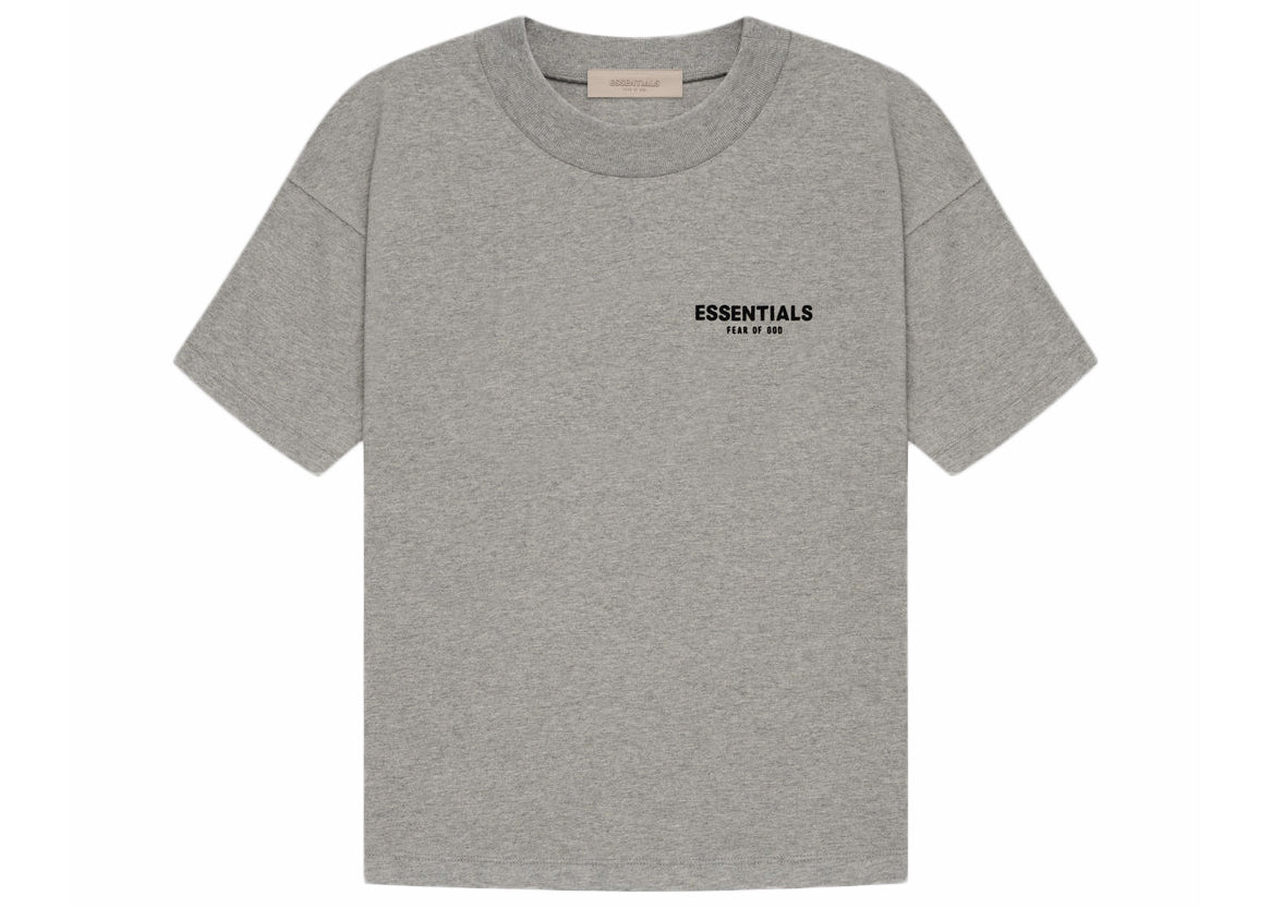 fear of god essentials t-shirt (ss22) dark oatmeal