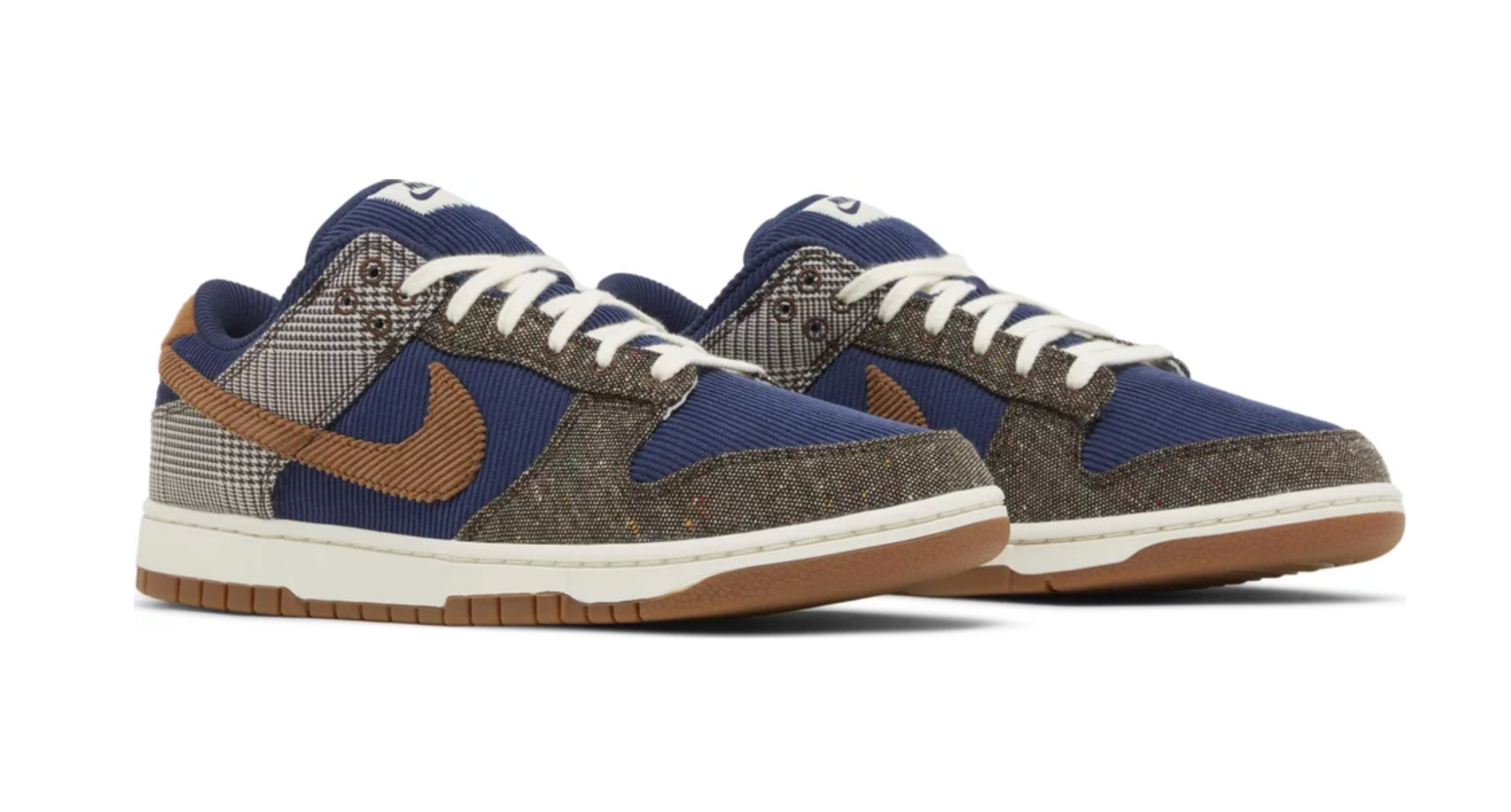 Nike Dunk Low Tweed Midnight Navy Corduroy