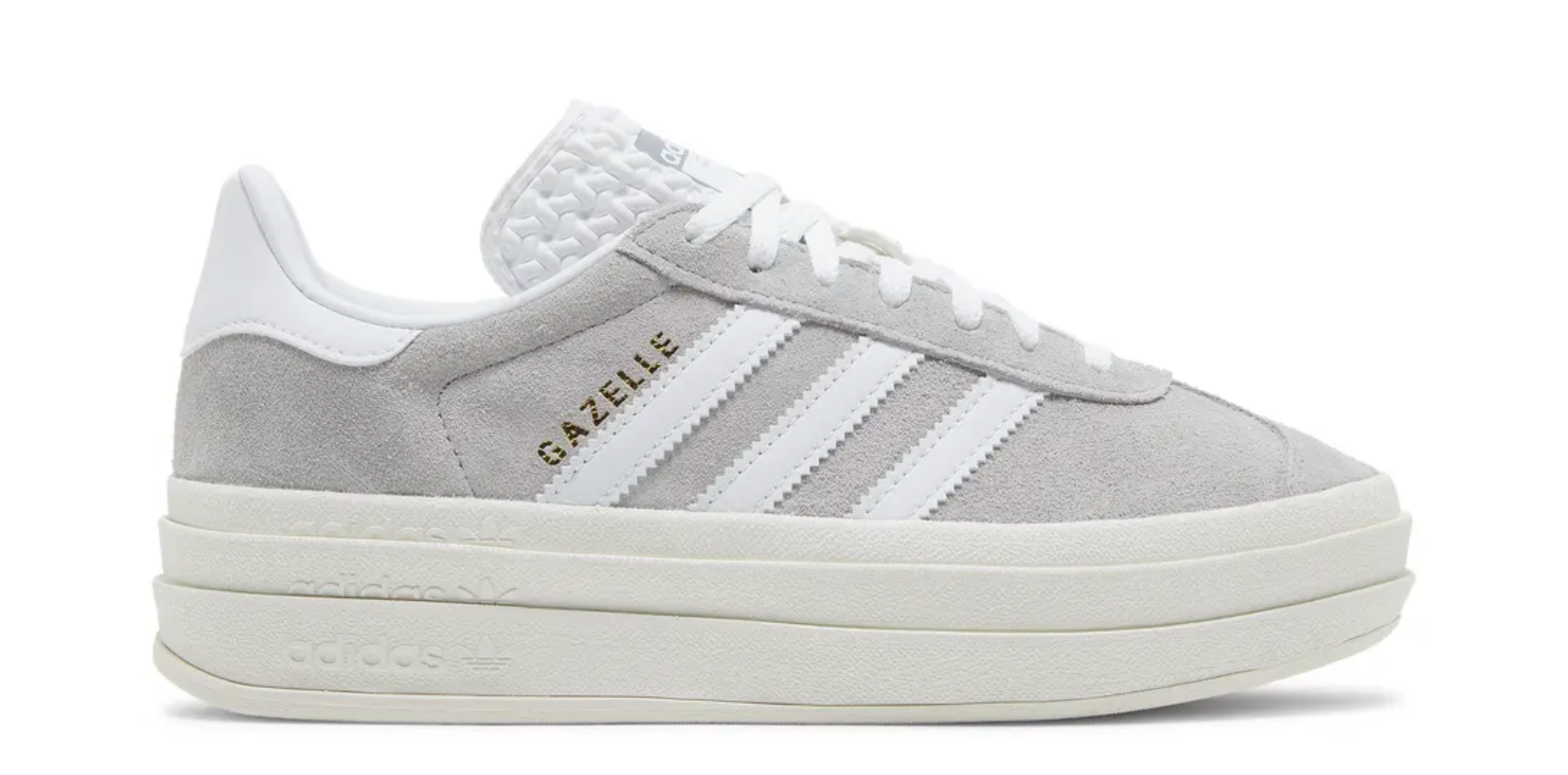 Adidas Gazelle Bold Grey White (Women's)