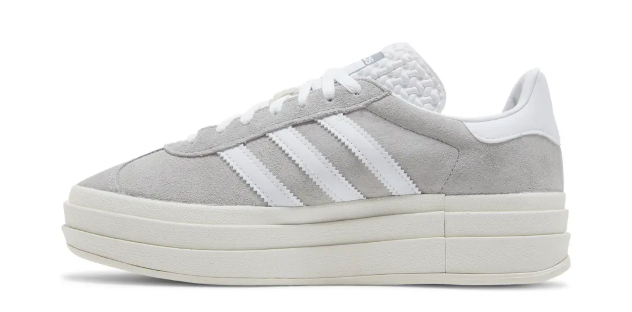 Adidas Gazelle Bold Grey White (Women's)