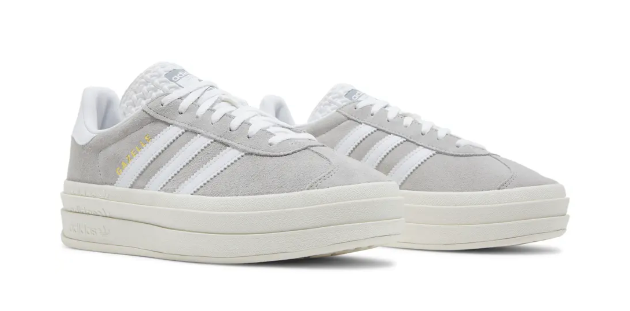 Adidas Gazelle Bold Grey White (Women's)