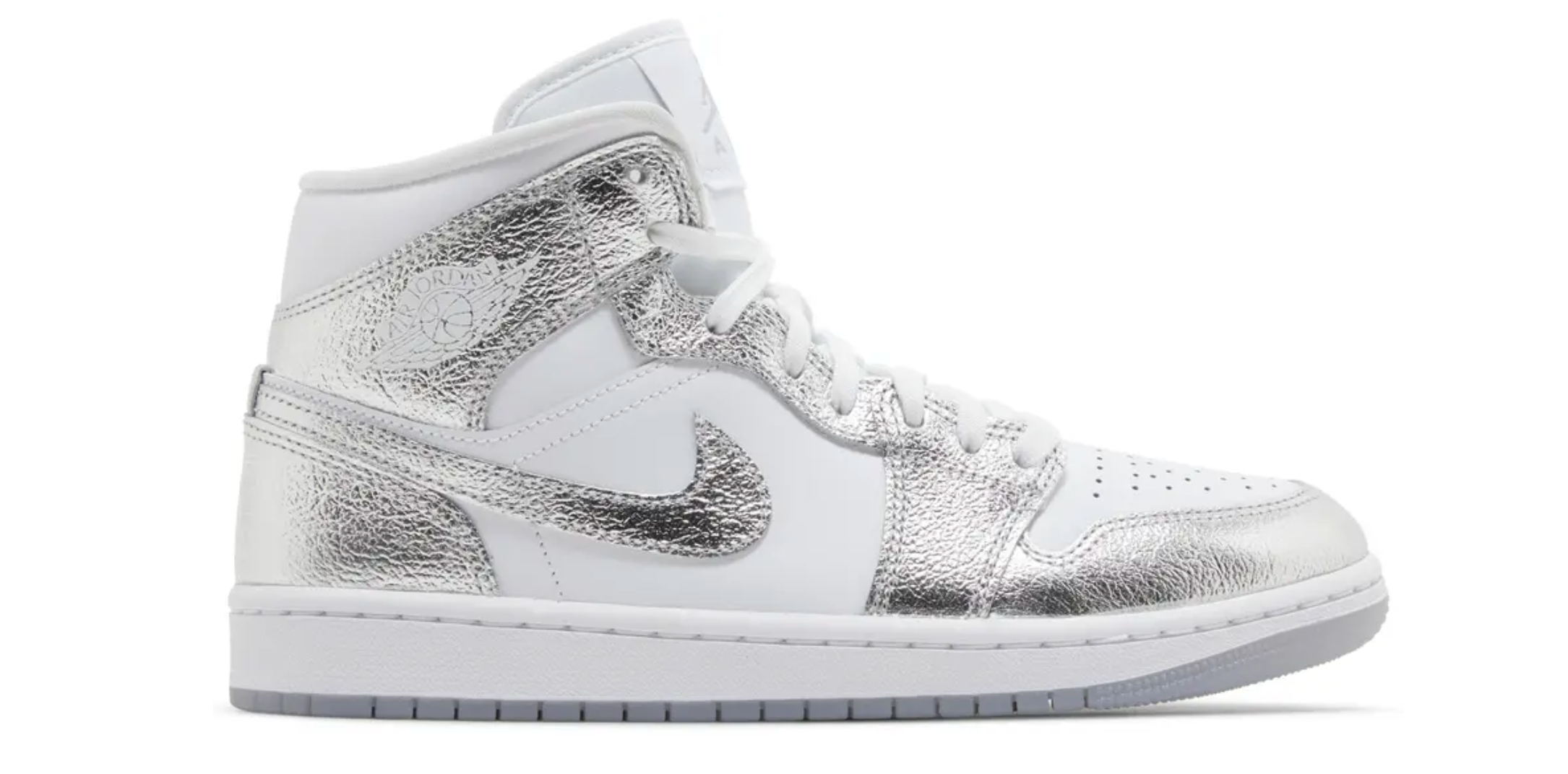 Jordan 1 Mid SE Metallic Silver (Women's)