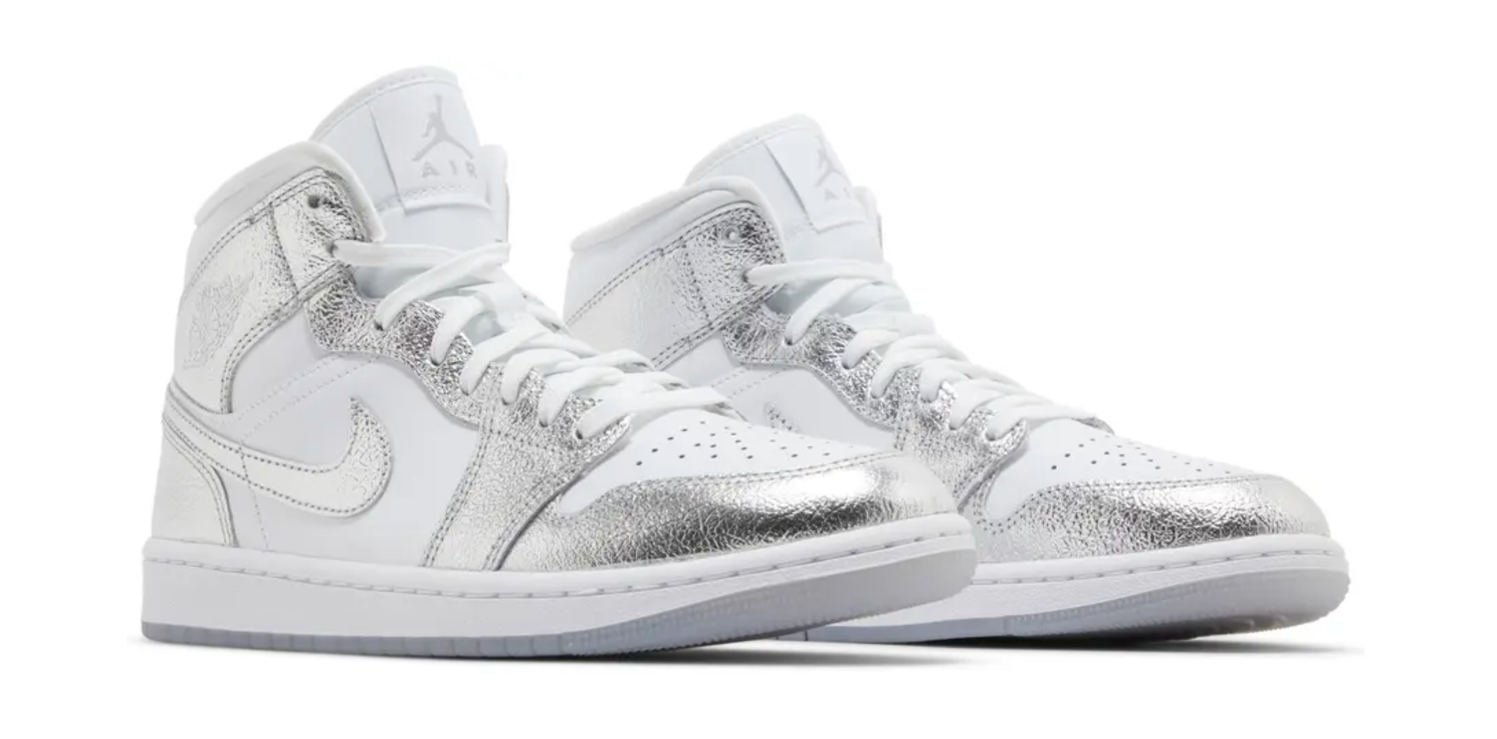 Jordan 1 Mid SE Metallic Silver (Women's)