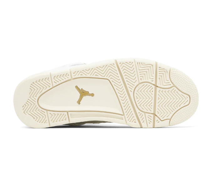 Jordan 4 Retro Metallic Gold (Women's)