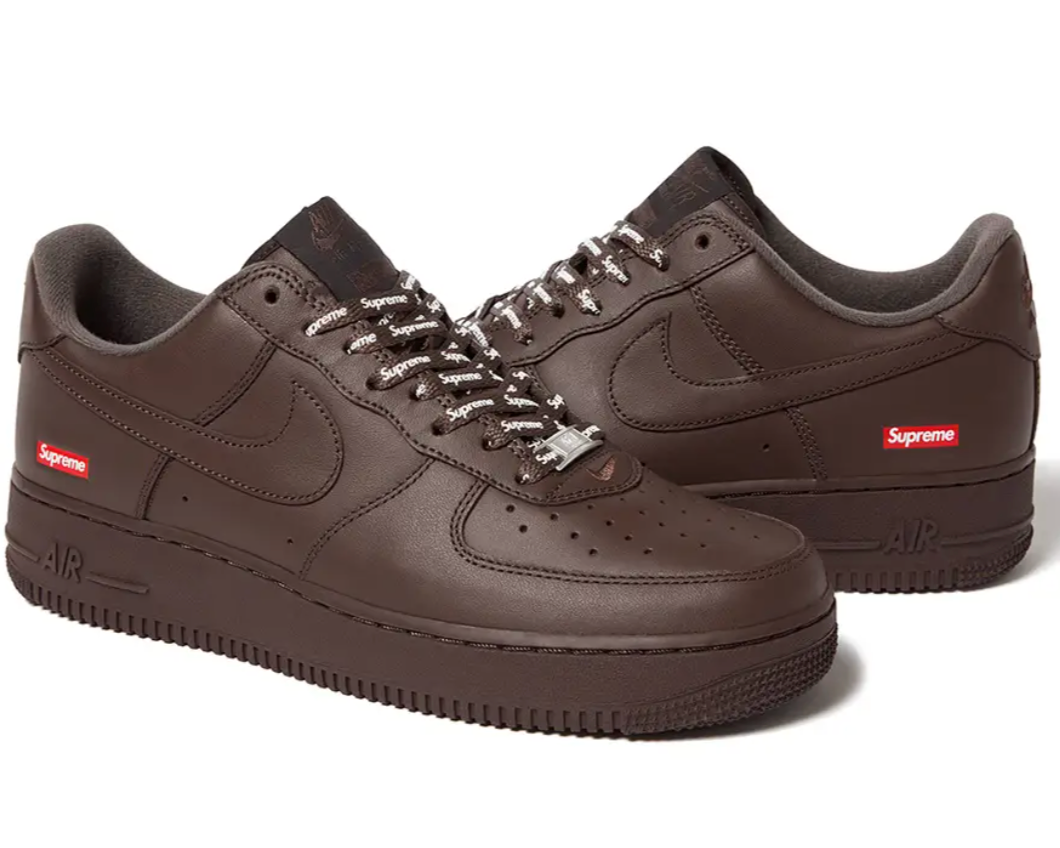 Nike Air Force 1 Low Supreme Baroque Brown