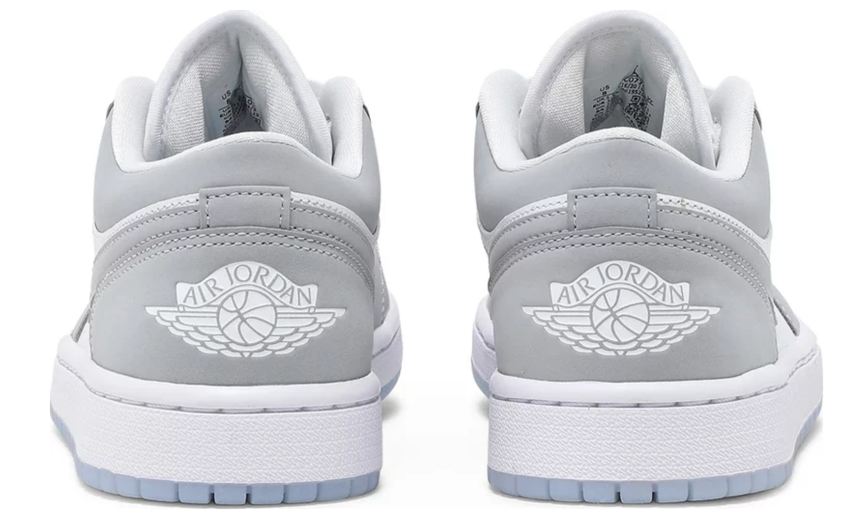 Jordan 1 Low Wolf Grey (Women's)