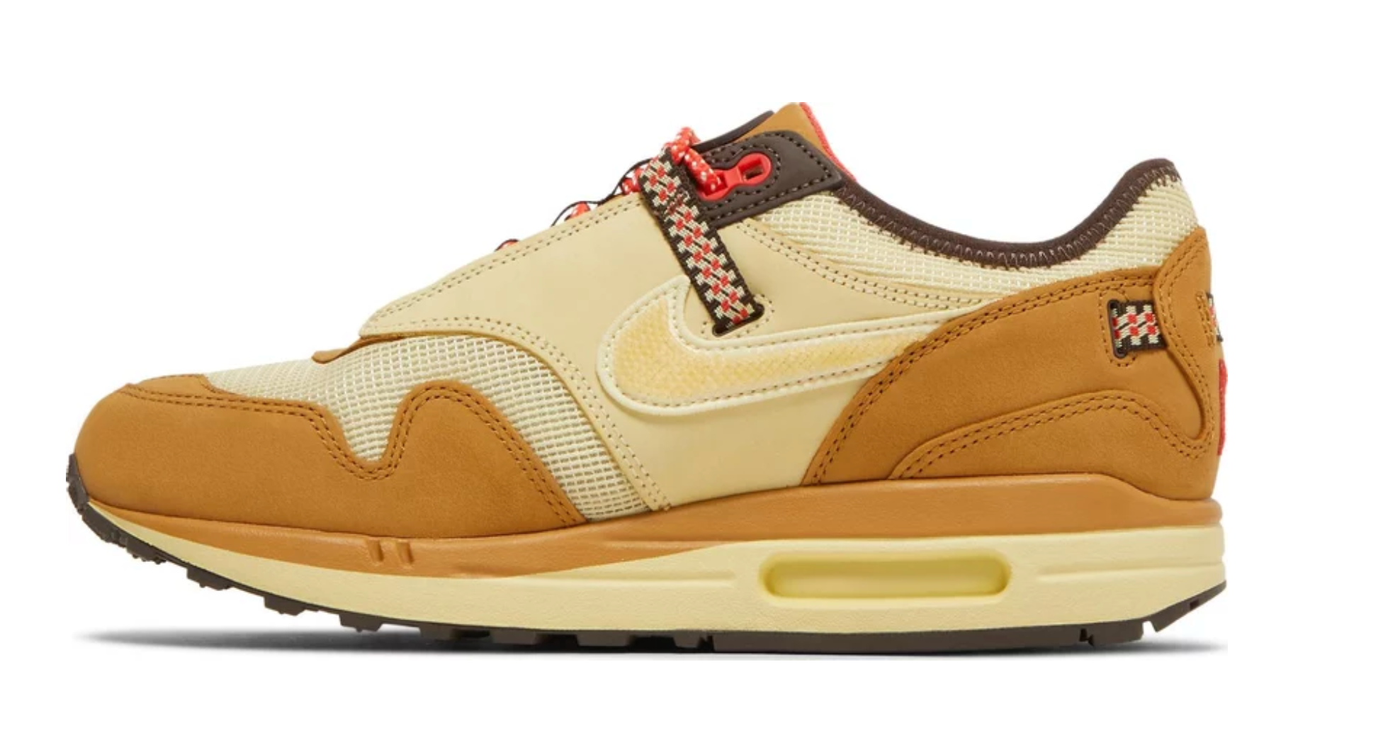 Nike Air Max 1 Travis Scott Cactus Jack Wheat Lemon Drop