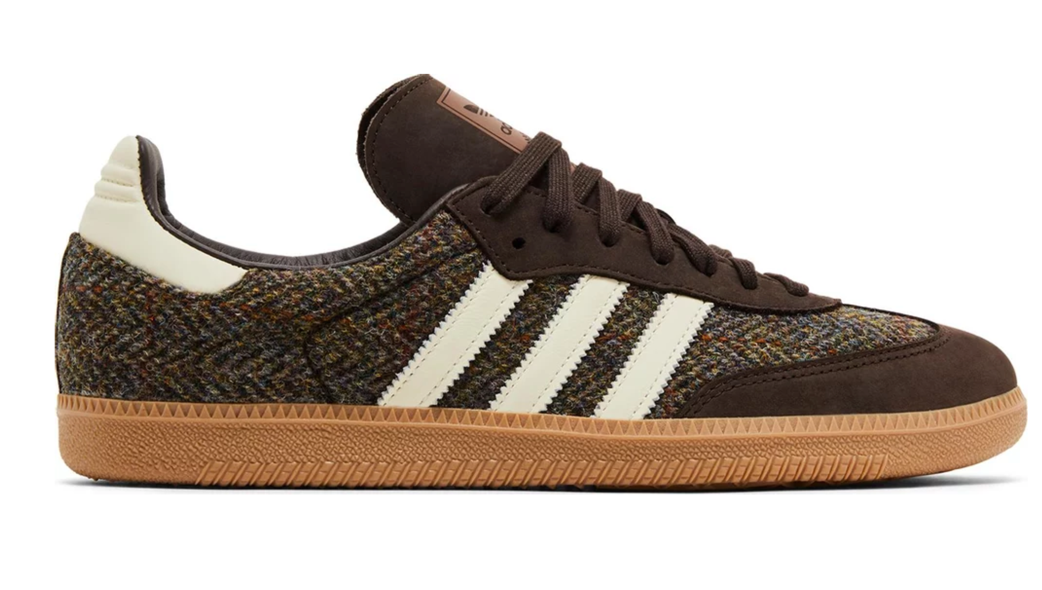 Adidas Samba Og Dark Brown Tweed