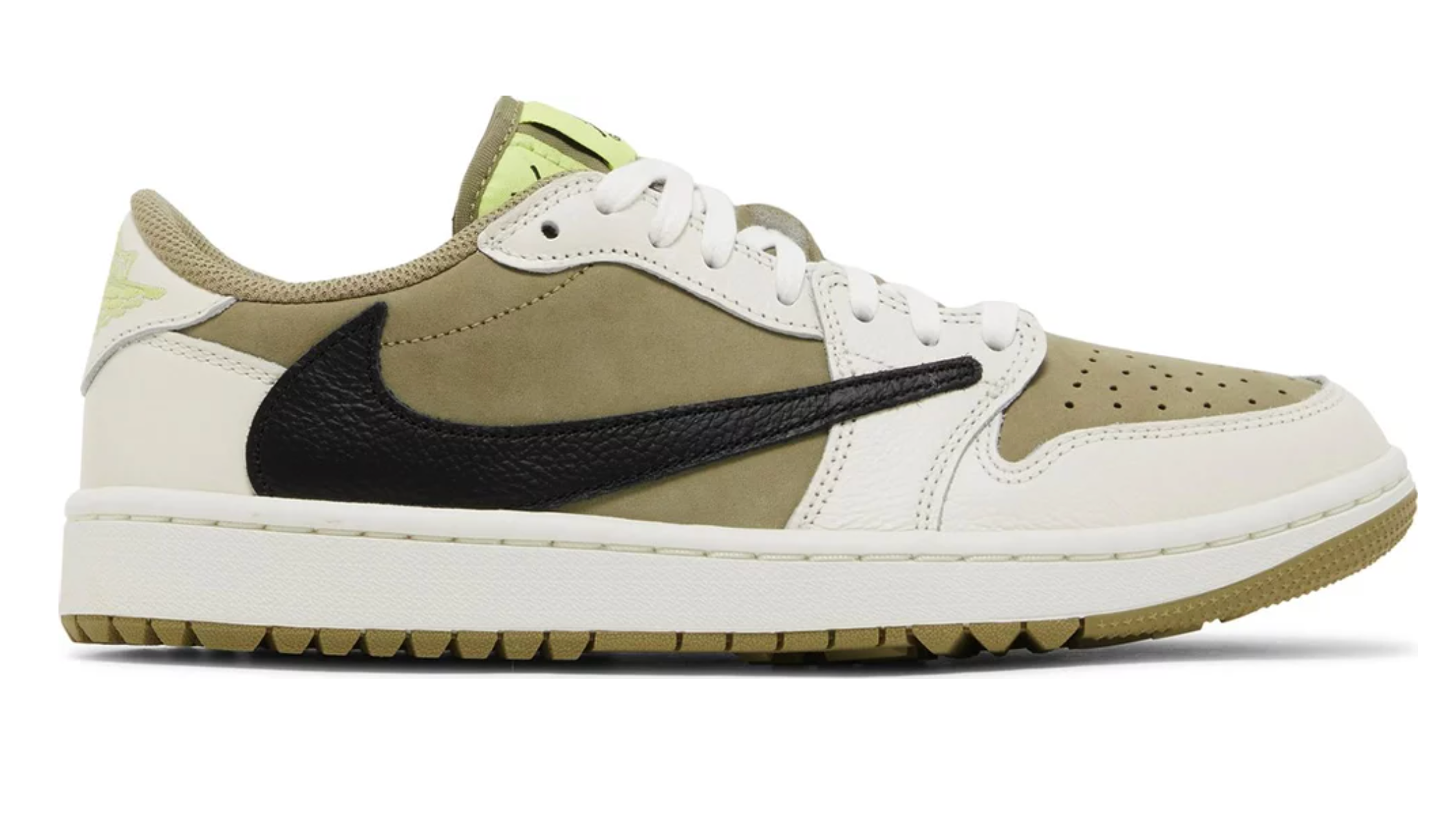 Jordan 1 Retro Low Golf Travis Scott Neutral Olive