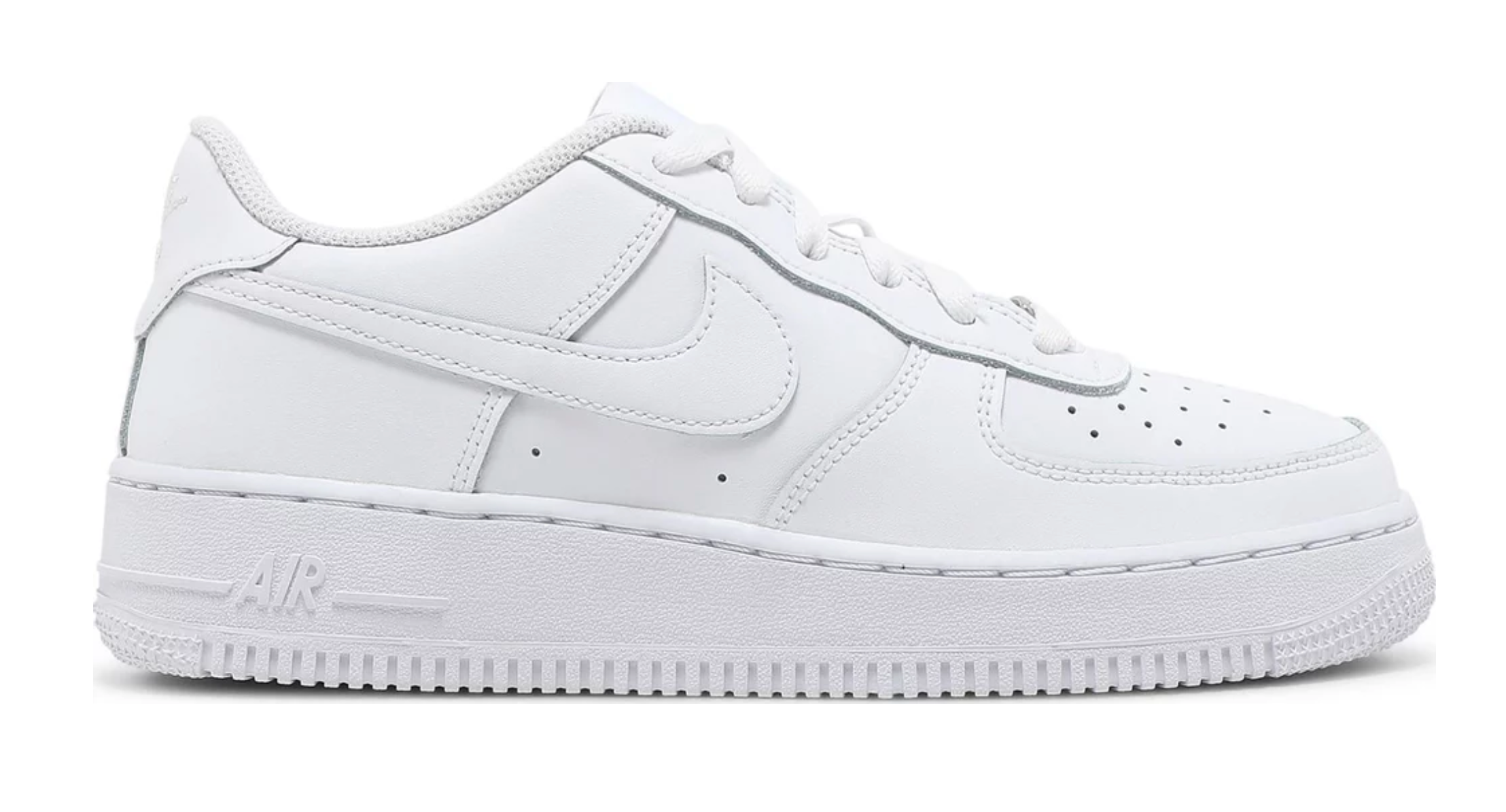 Nike Air Force 1 Low LE Triple White (GS)