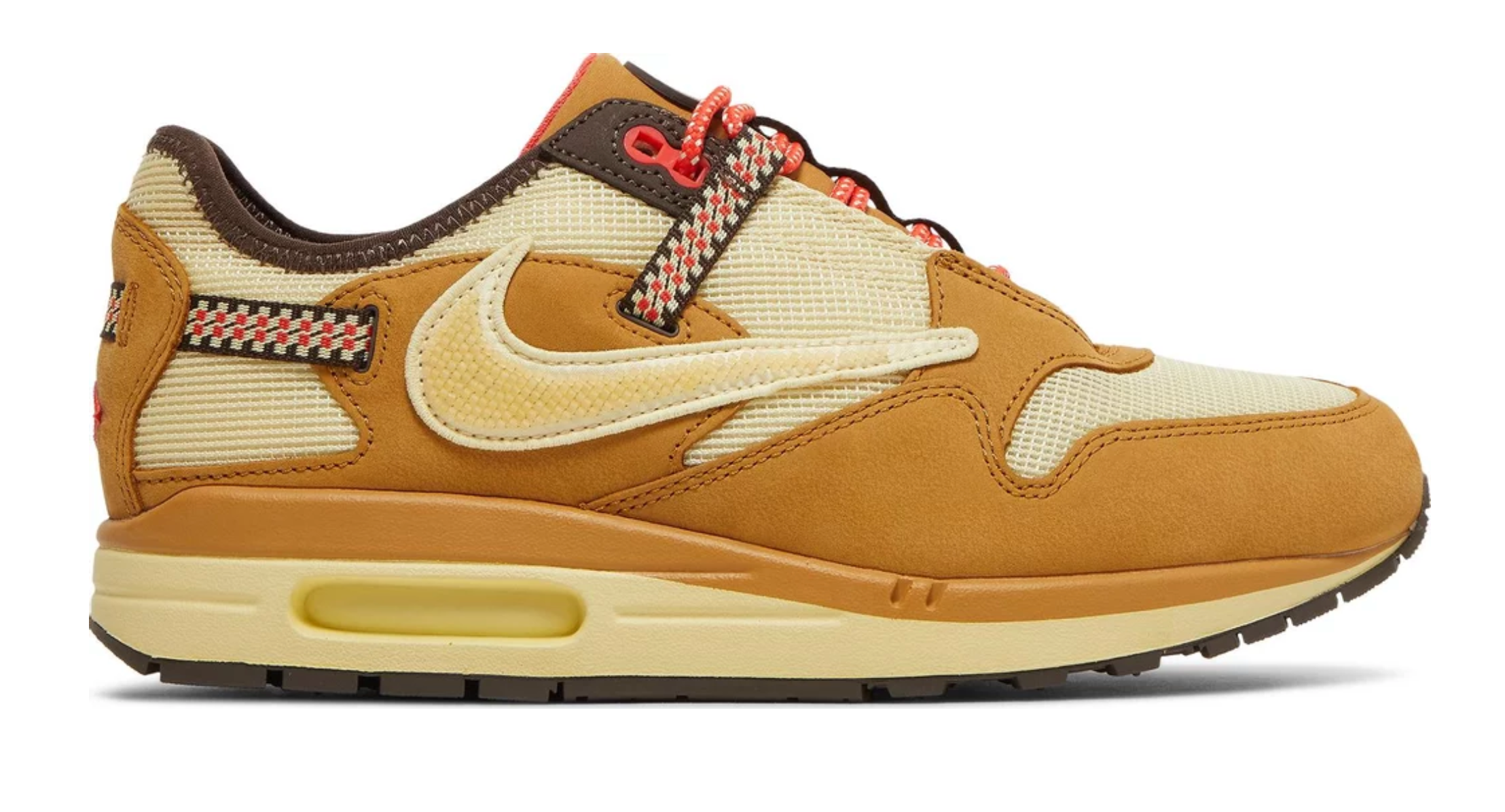 Nike Air Max 1 Travis Scott Cactus Jack Wheat Lemon Drop