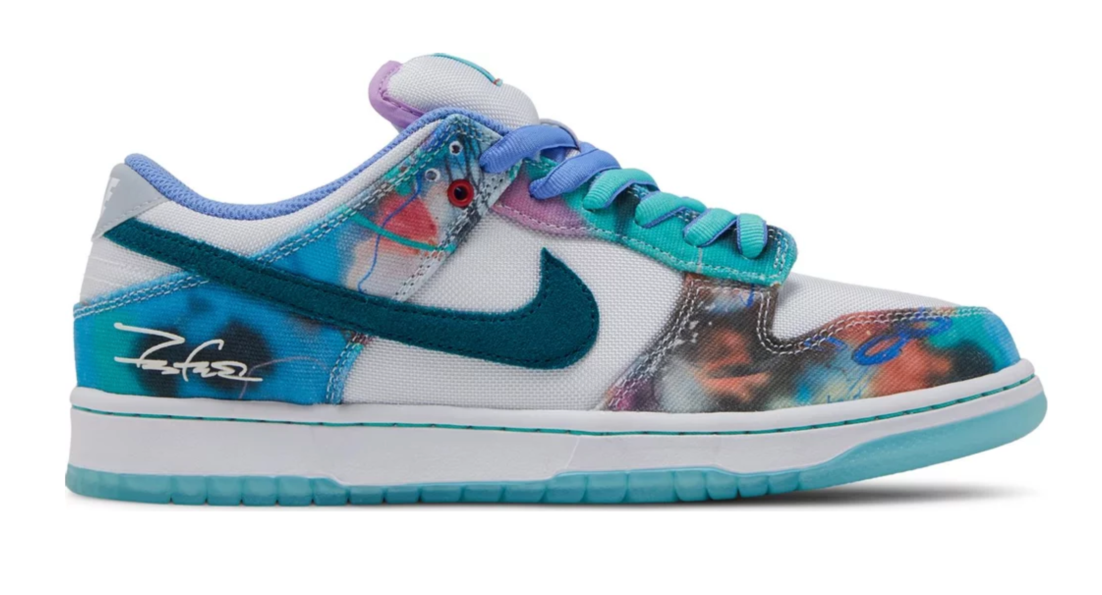 Nike SB Dunk Low Futura Laboratories Bleached Aqua