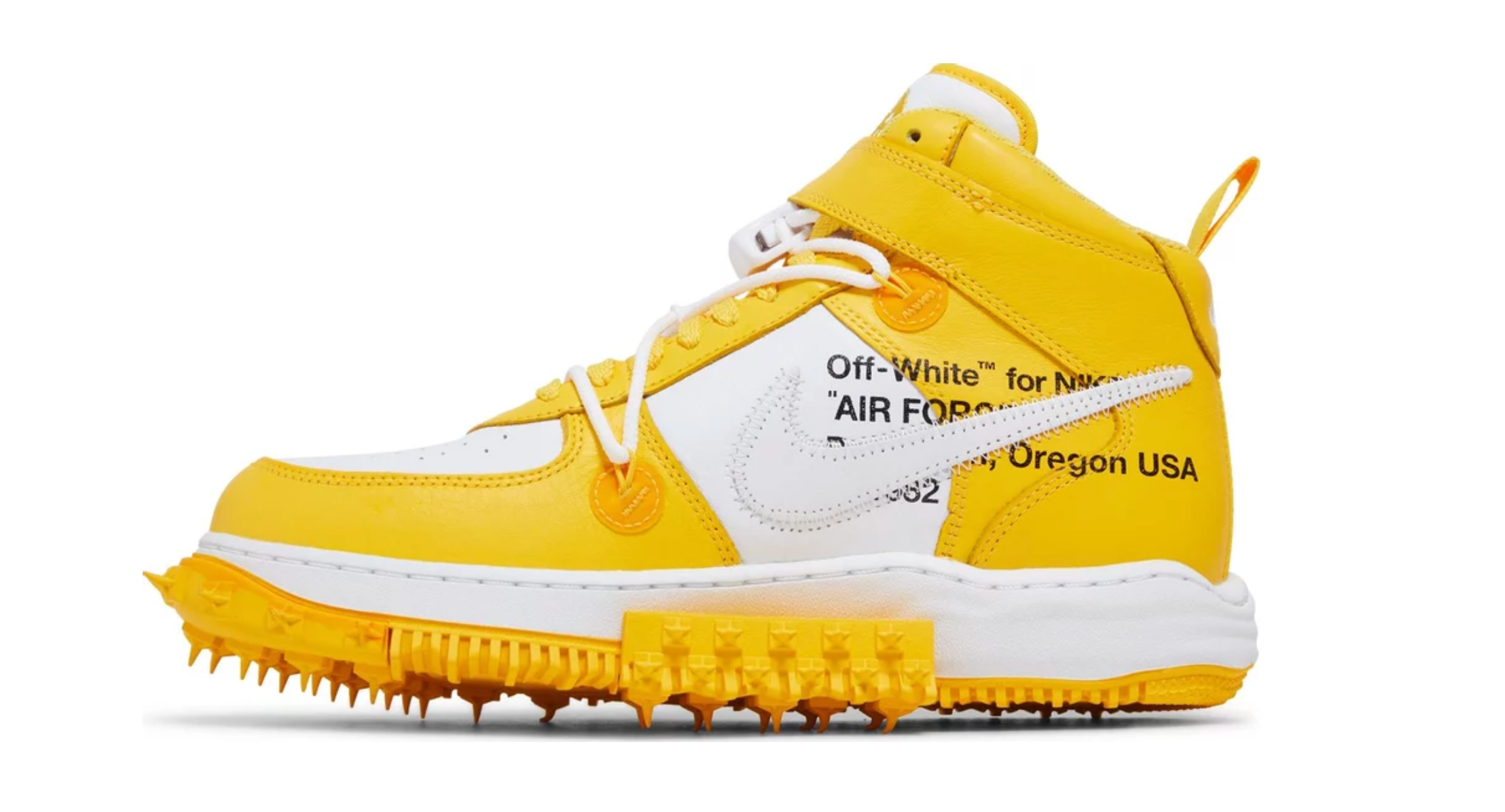 Nike Air Force 1 Mid SP Off-White Varsity Maize