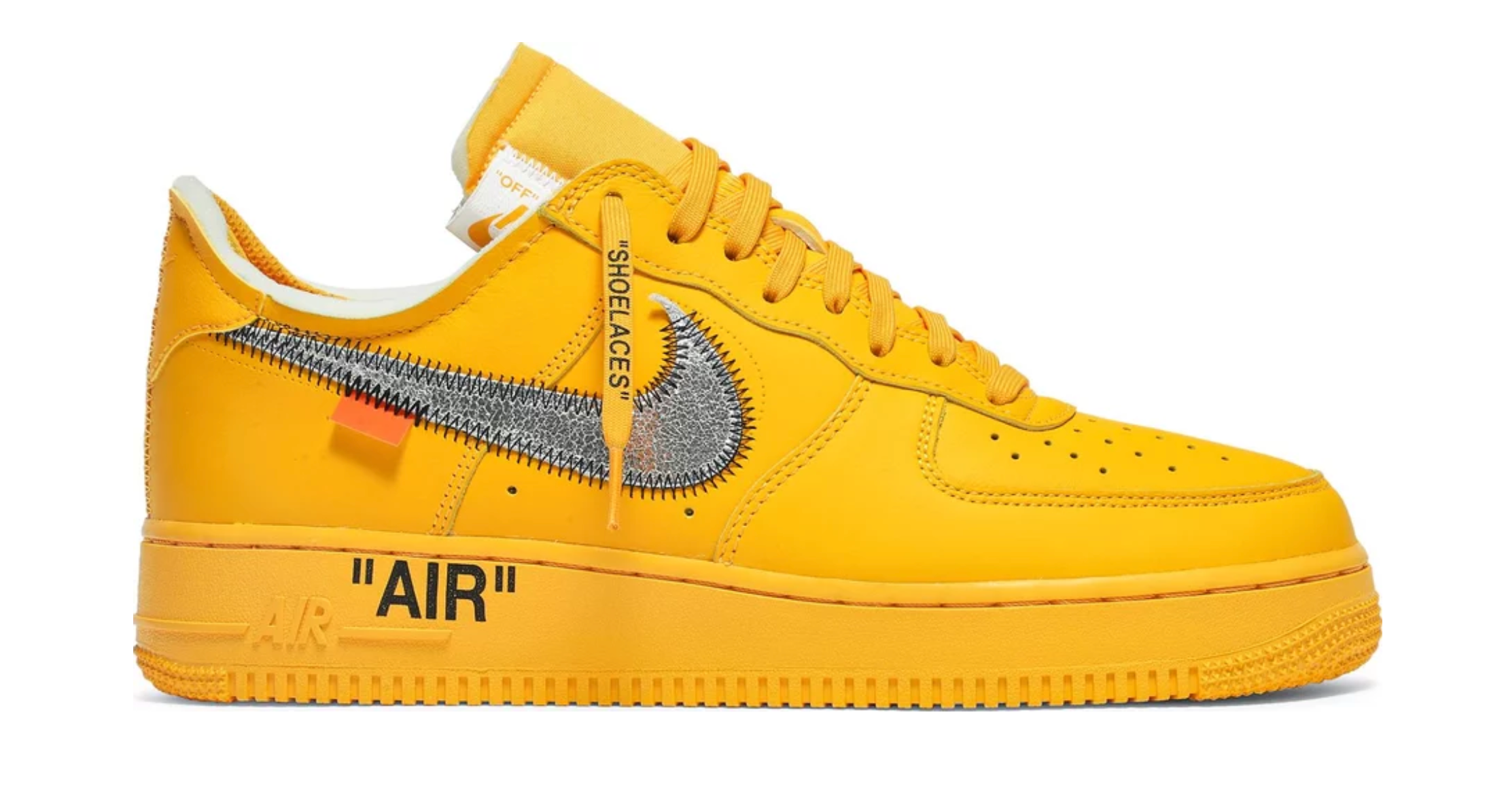 Nike Air Force 1 Low Off-White ICA University Gold