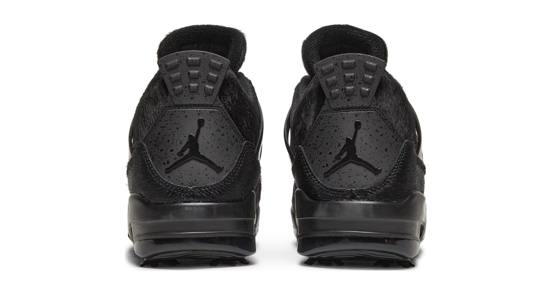 Jordan 4 Retro Golf Black Cat Pony Hair