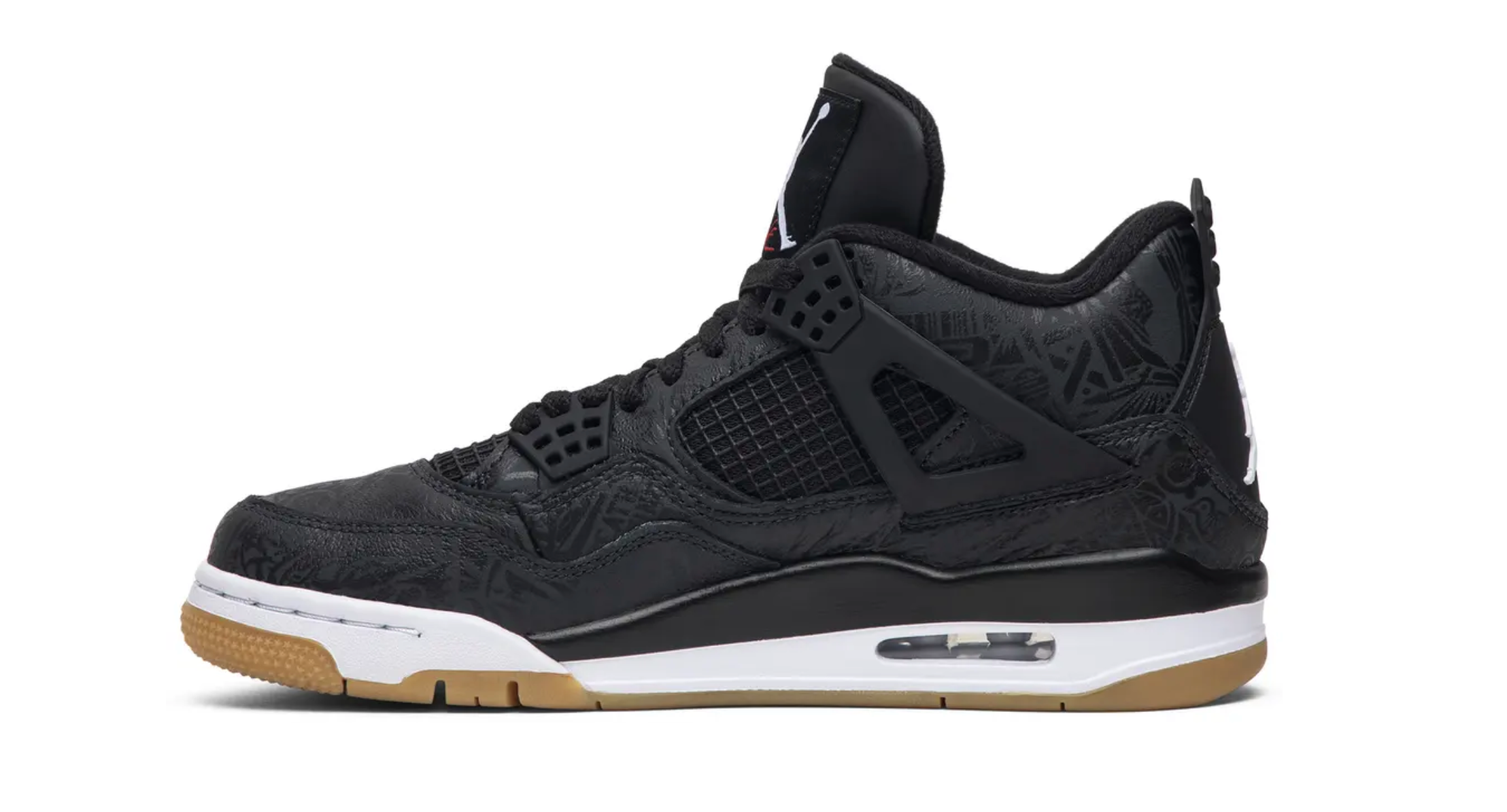 Jordan 4 Retro Laser Black Gum