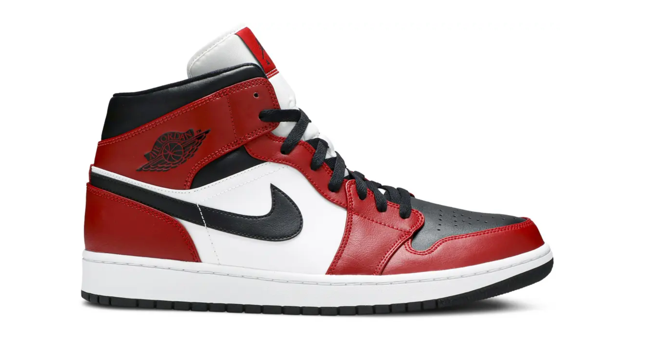 Jordan 1 Mid Chicago Toe