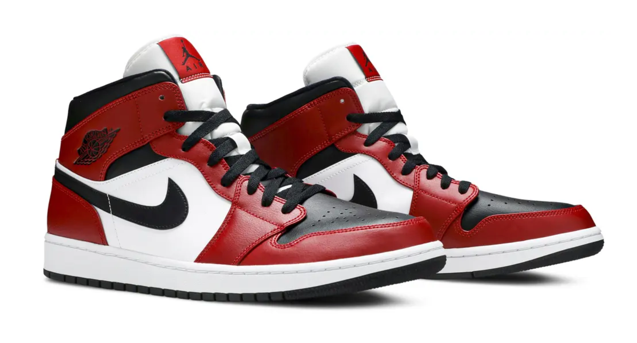 Jordan 1 Mid Chicago Toe